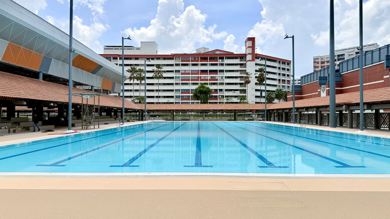Hougang's 50m eight-lane competition pool